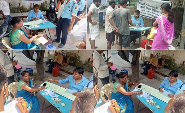 CBS camp was organised by UVCT's TI team in Wazirpur CBS camp was organised by UVCT's TI team in Wazirpur