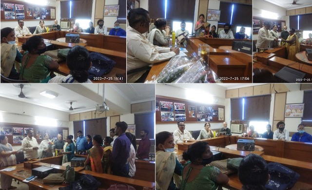 Staff Meeting was organised at UVNAC on 25th July under the chairmanship of Dr. UNB Rao, Chairman and Founder, UVCT and guidance of Prof. Staff Meeting was organised at UVNAC on 25th July under the chairmanship of Dr. UNB Rao, Chairman and Founder, UVCT and guidance of Prof.