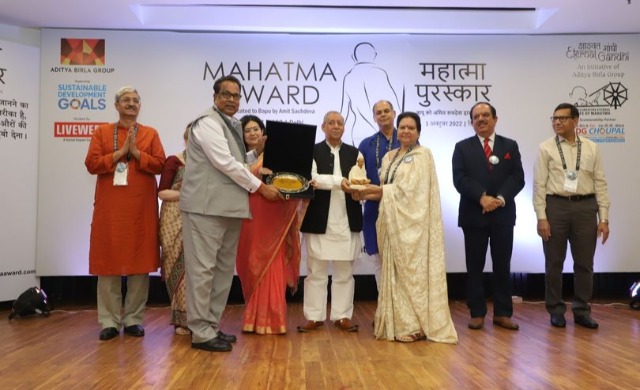 Dr. UNB Rao: Mahatma Award 2022 Winner Dr. UNB Rao: Mahatma Award 2022 Winner