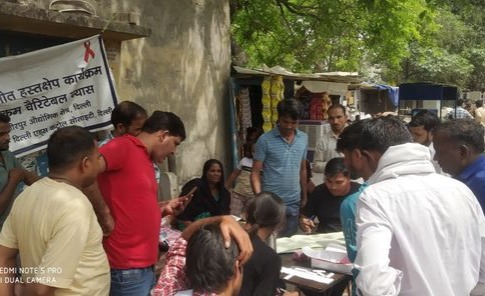 Wazirpur Health Camp: 100 Tested Wazirpur Health Camp: 100 Tested